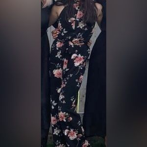 Flower patterned jumper